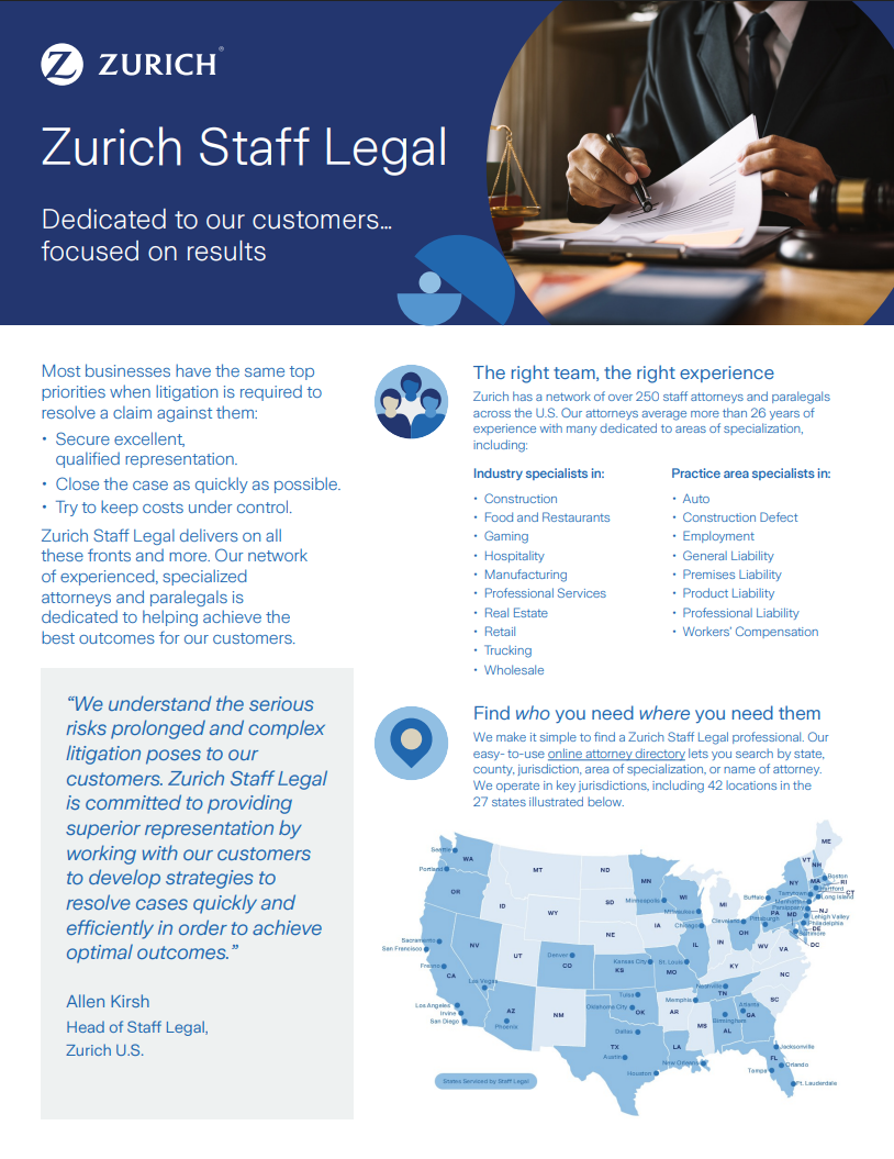 staff legal VP