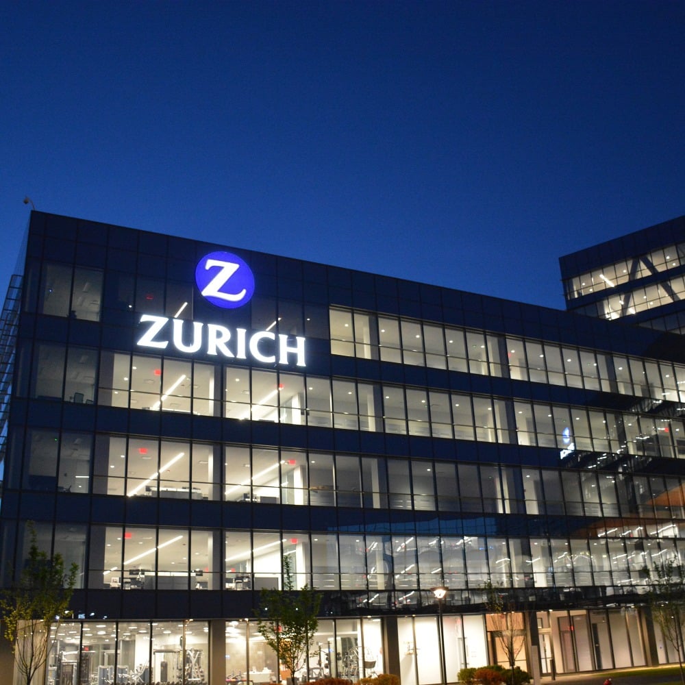Zurich HQ at night