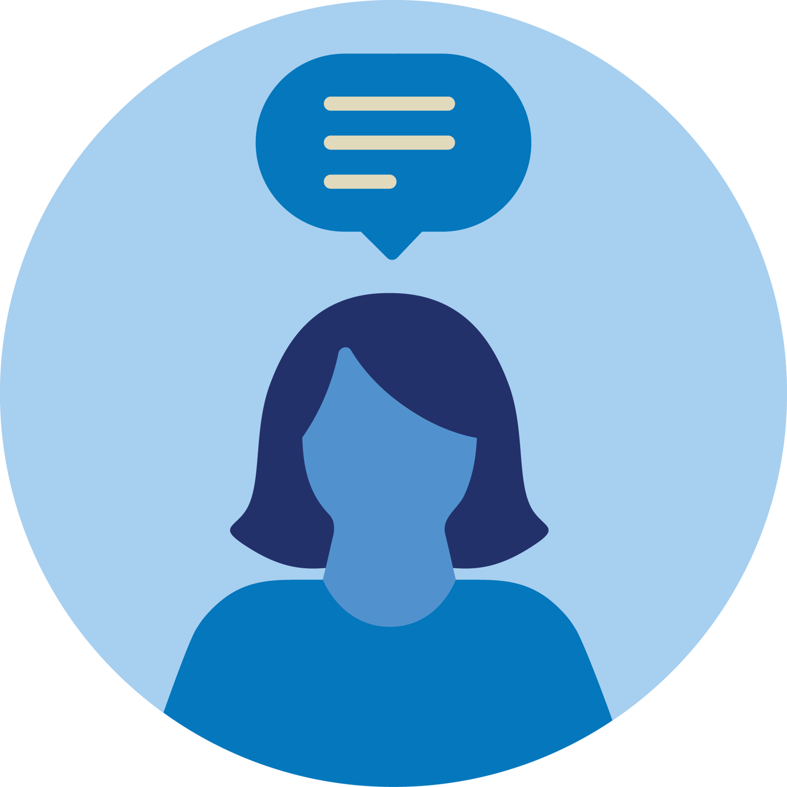 Customer_Service_Dialog_Woman_Blue