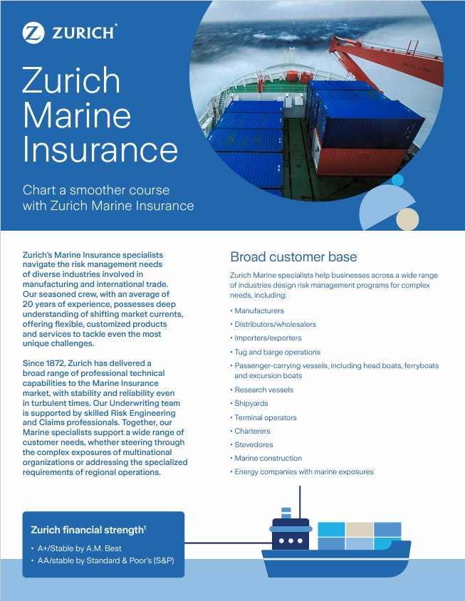 Zurich Marine Insurance
