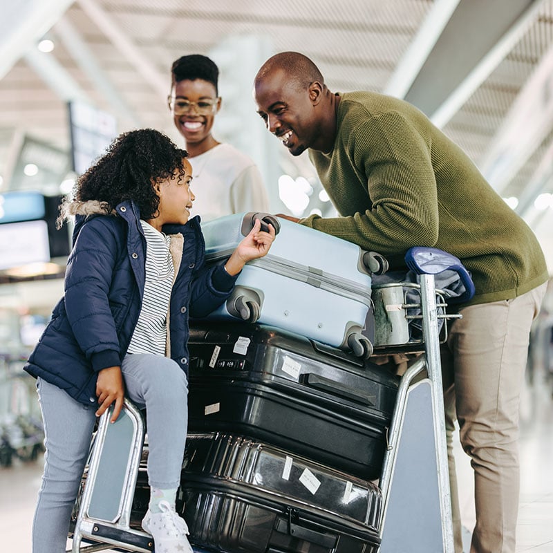 family traveling