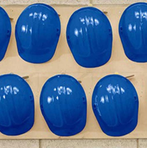 Blue helmets