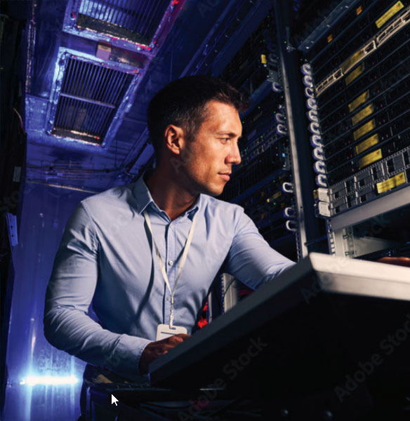 data center worker