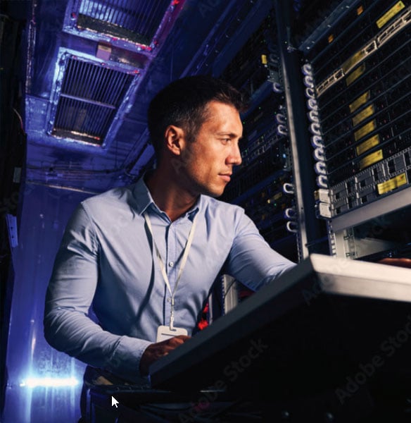 data center worker