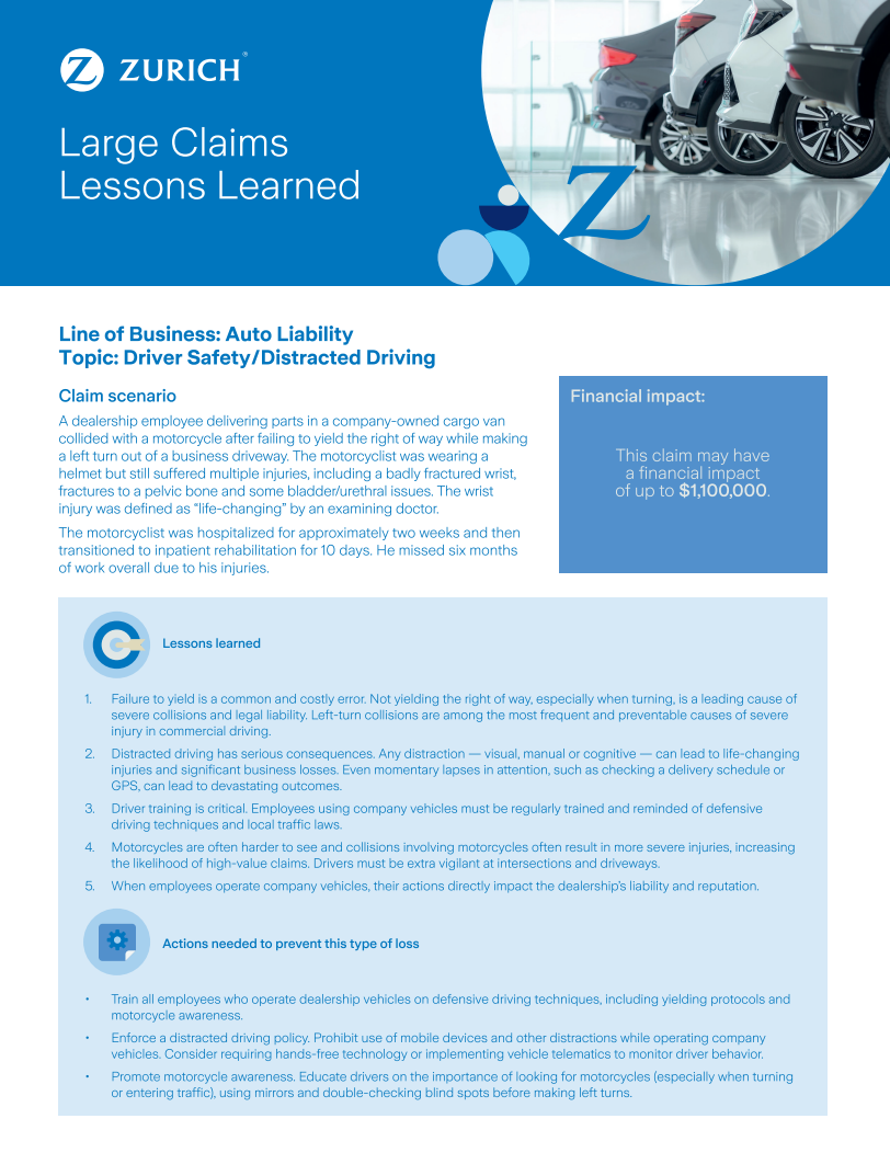 Driver Safety Distracted Driving