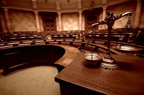 Legal system abuse _Scale of justice