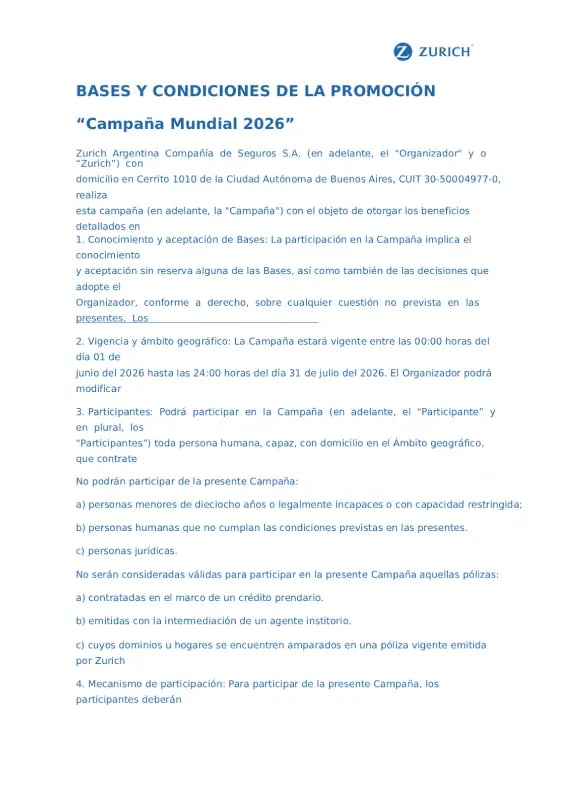 Promo Mundial 2026