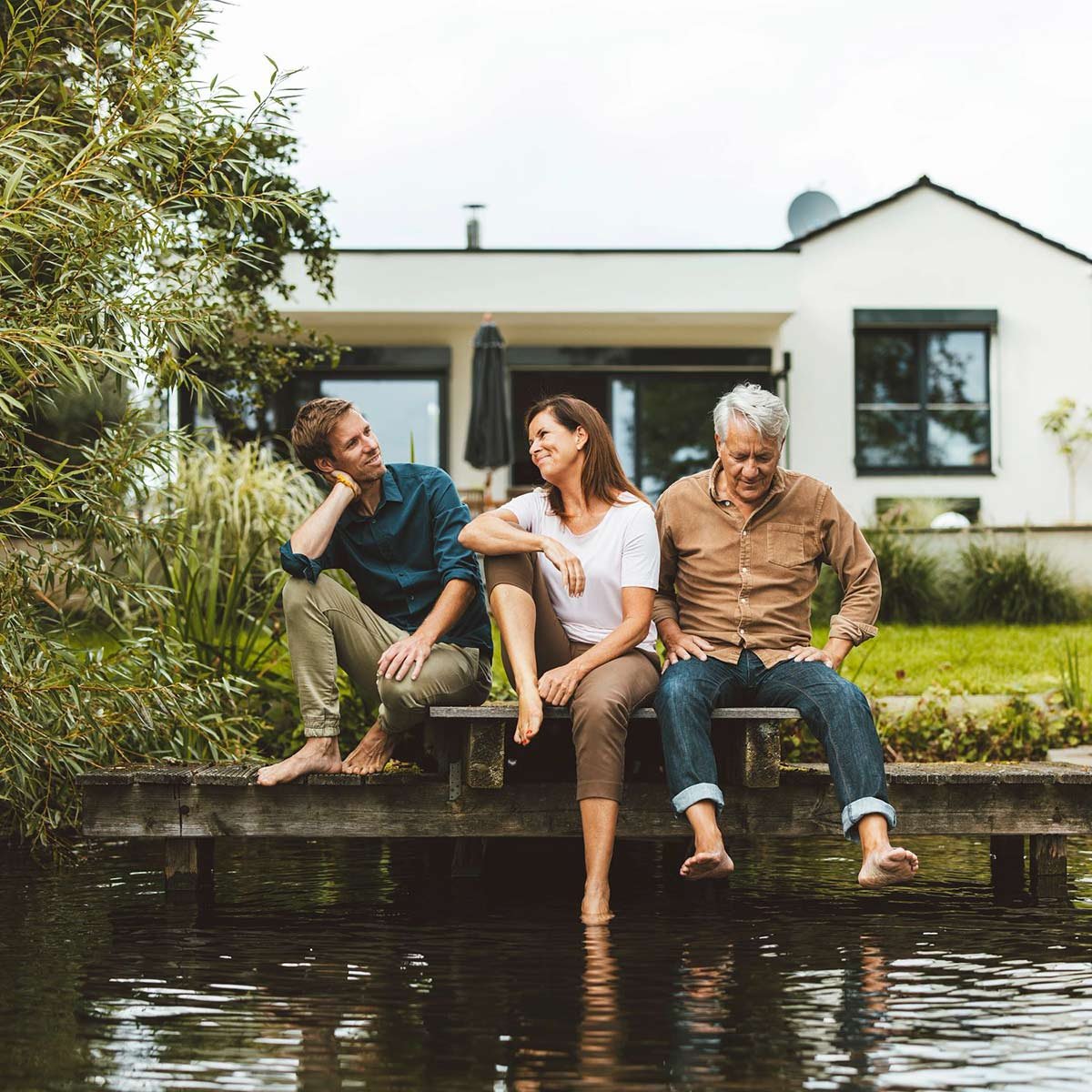 Haus im Sommer - gut versichert mit der Zurich Connect Eigenheimversicherung