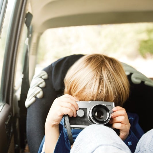 Boy with camera