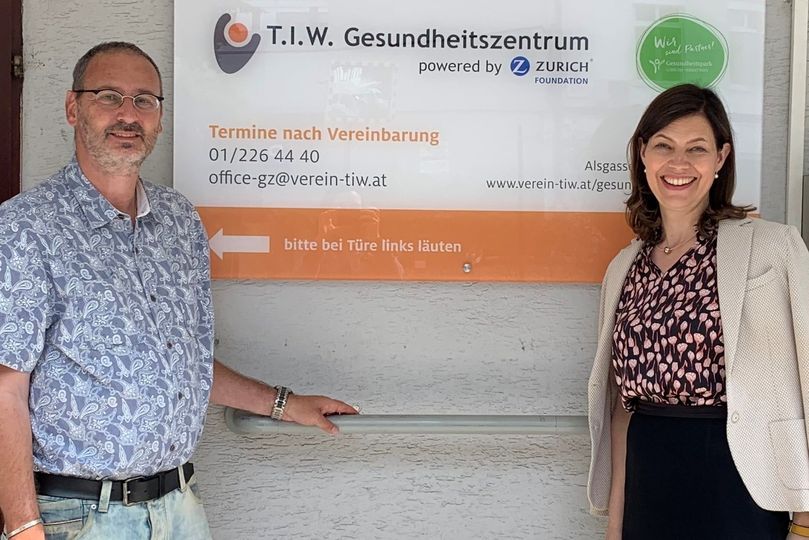 Andreas Pollak und Andrea Stürmer