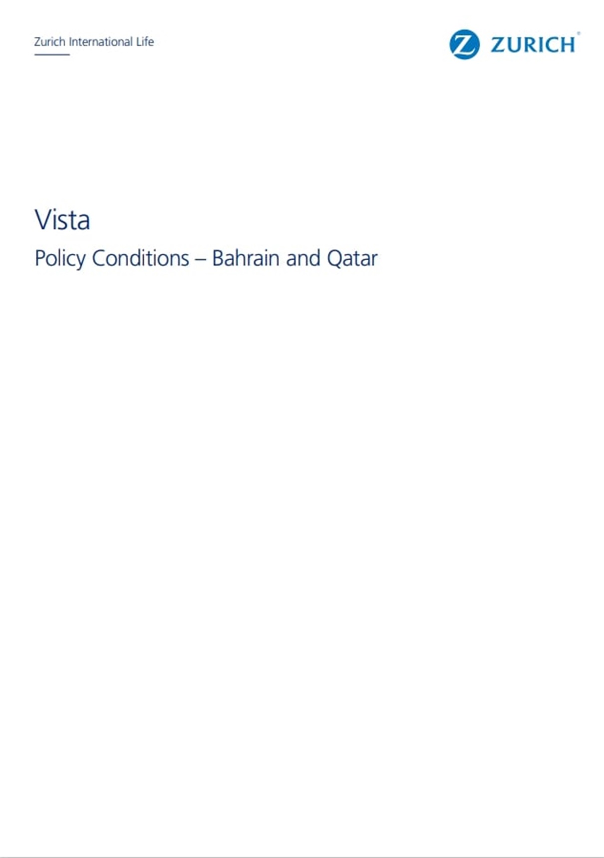 Policy Conditions – Bahrain and Qatar