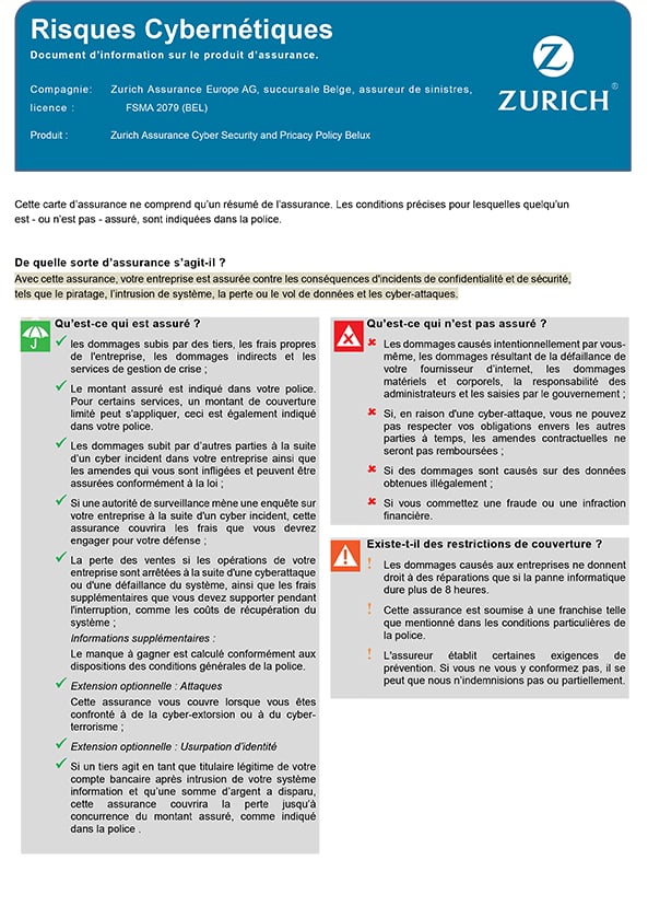 Risques Cybernétiques