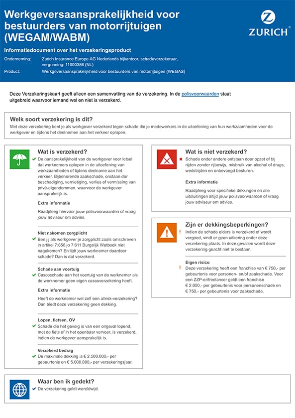 Werkgeversaansprakelijkheid voor bestuurders van motorrijtuigen