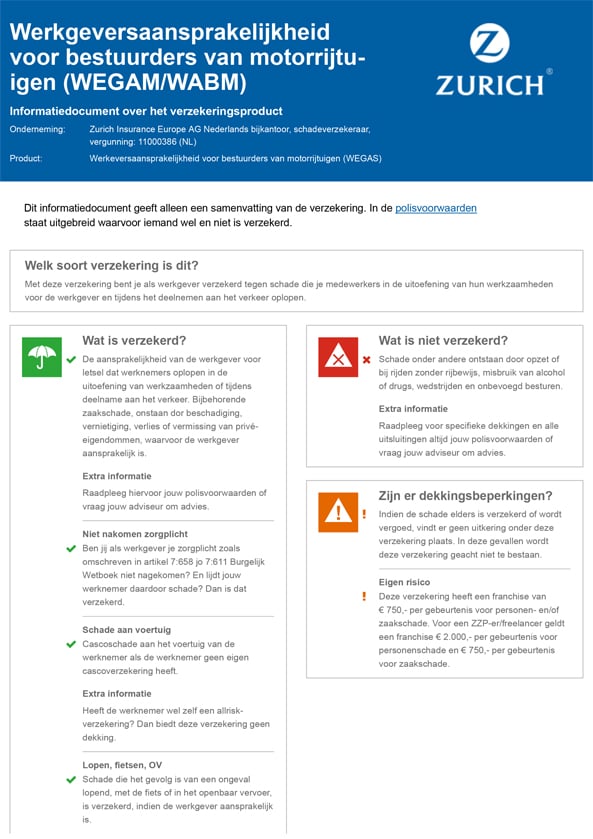 Personeelsschadeverzekering-WEGAS
