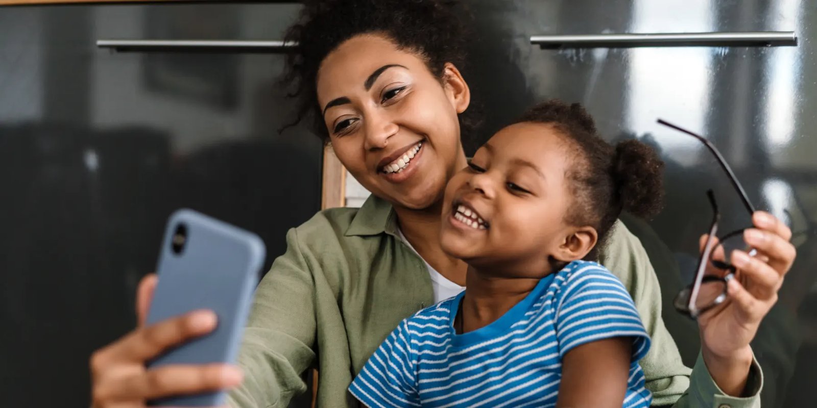 Ganhou um celular de Natal