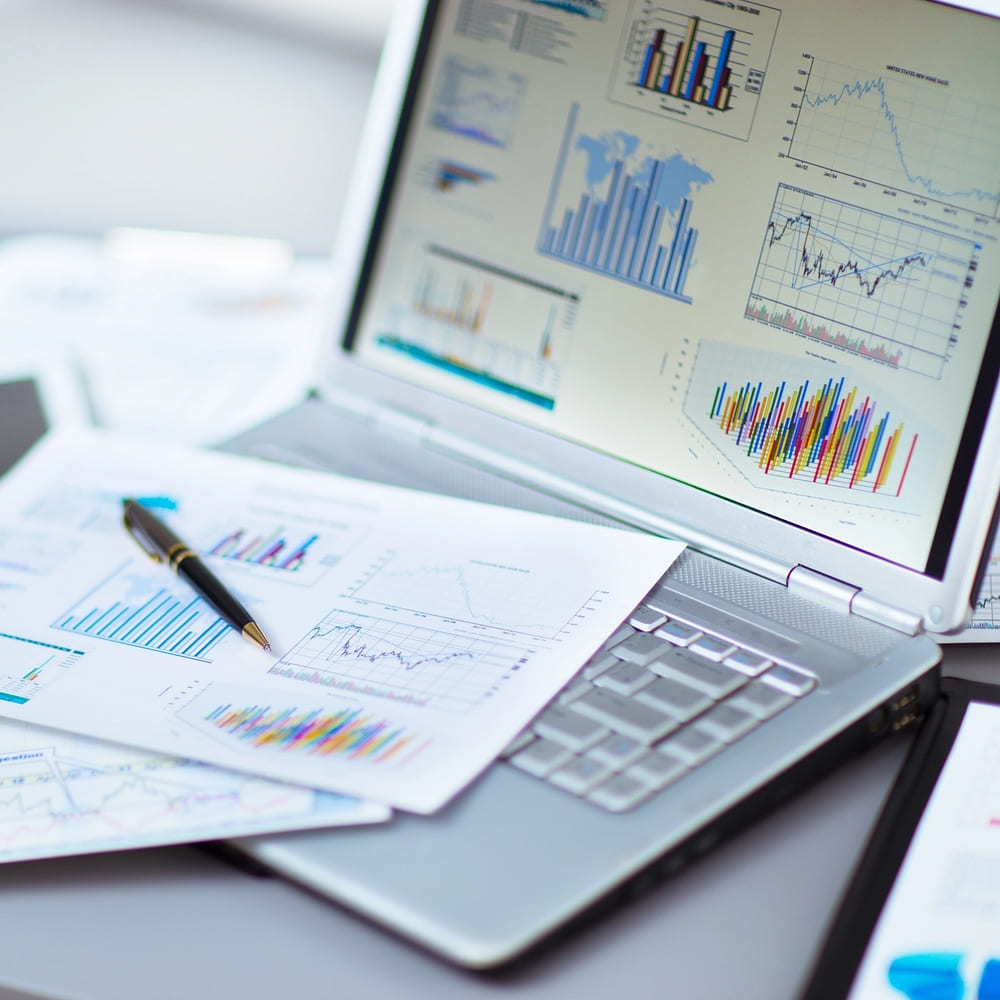Analyse de graphiques sur un ordinateur