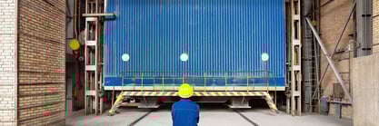 man watching at work