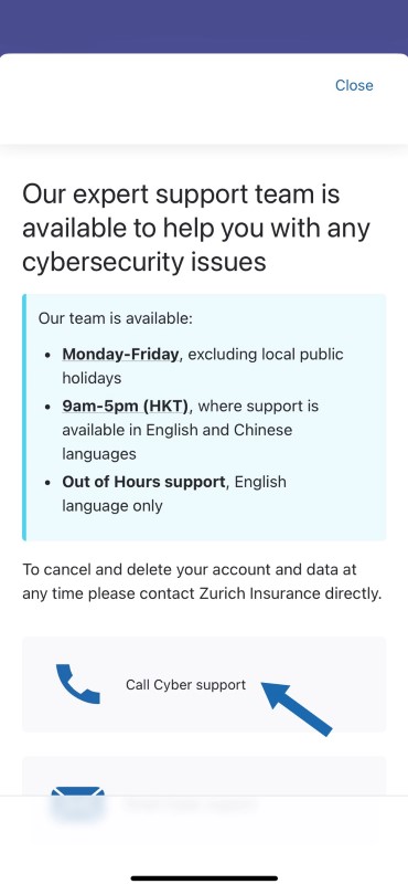 cyberservice step 2