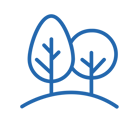 Forest Blue Outline