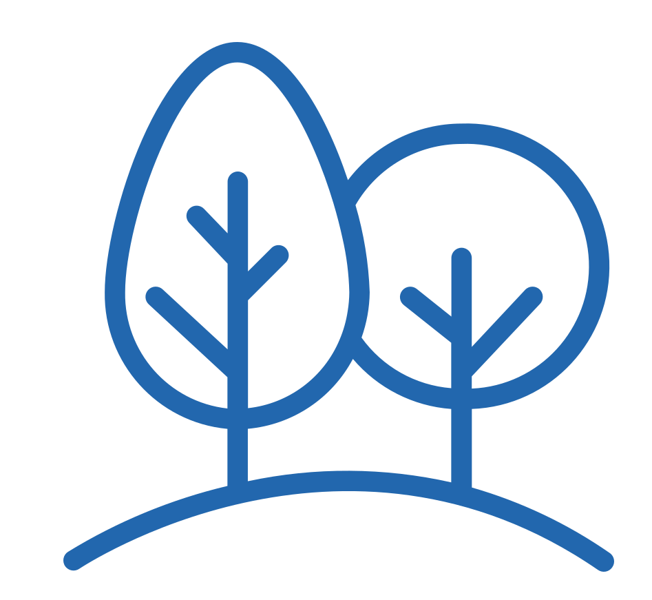 Forest Blue Outline
