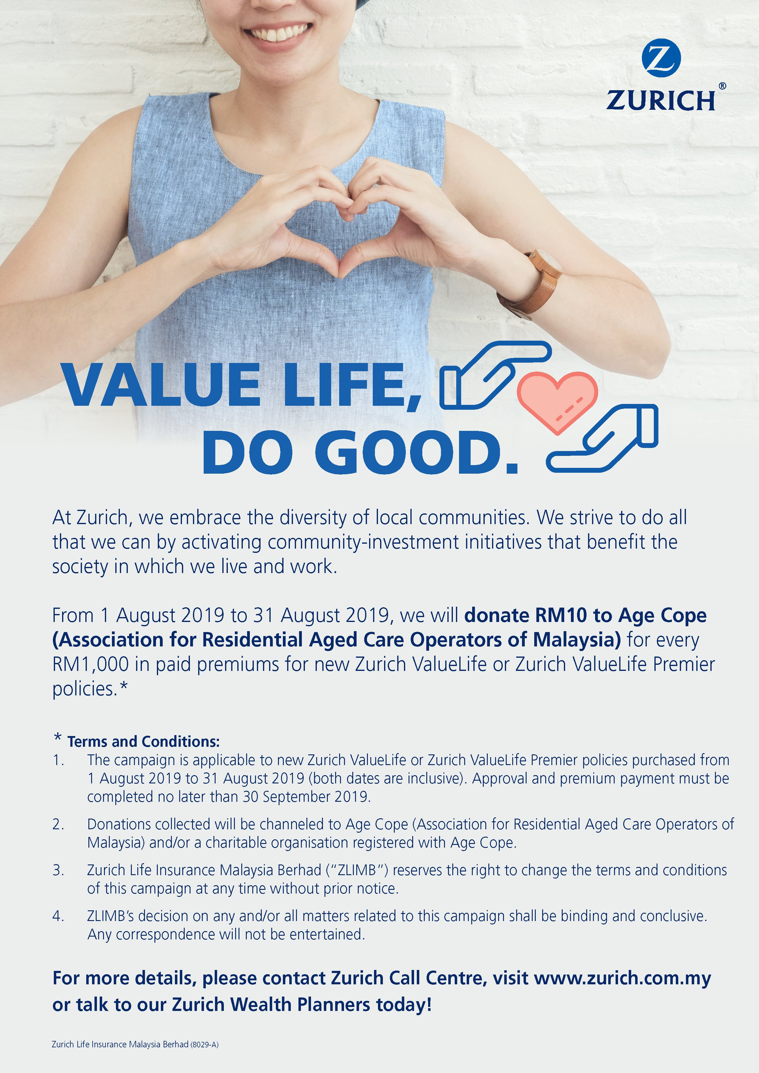 Zurich ValueLife Do Good