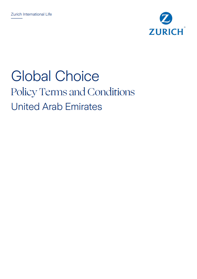 Global Choice policy terms and conditions document UAE