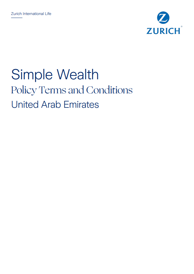 Simple Wealth policy terms and conditions document UAE