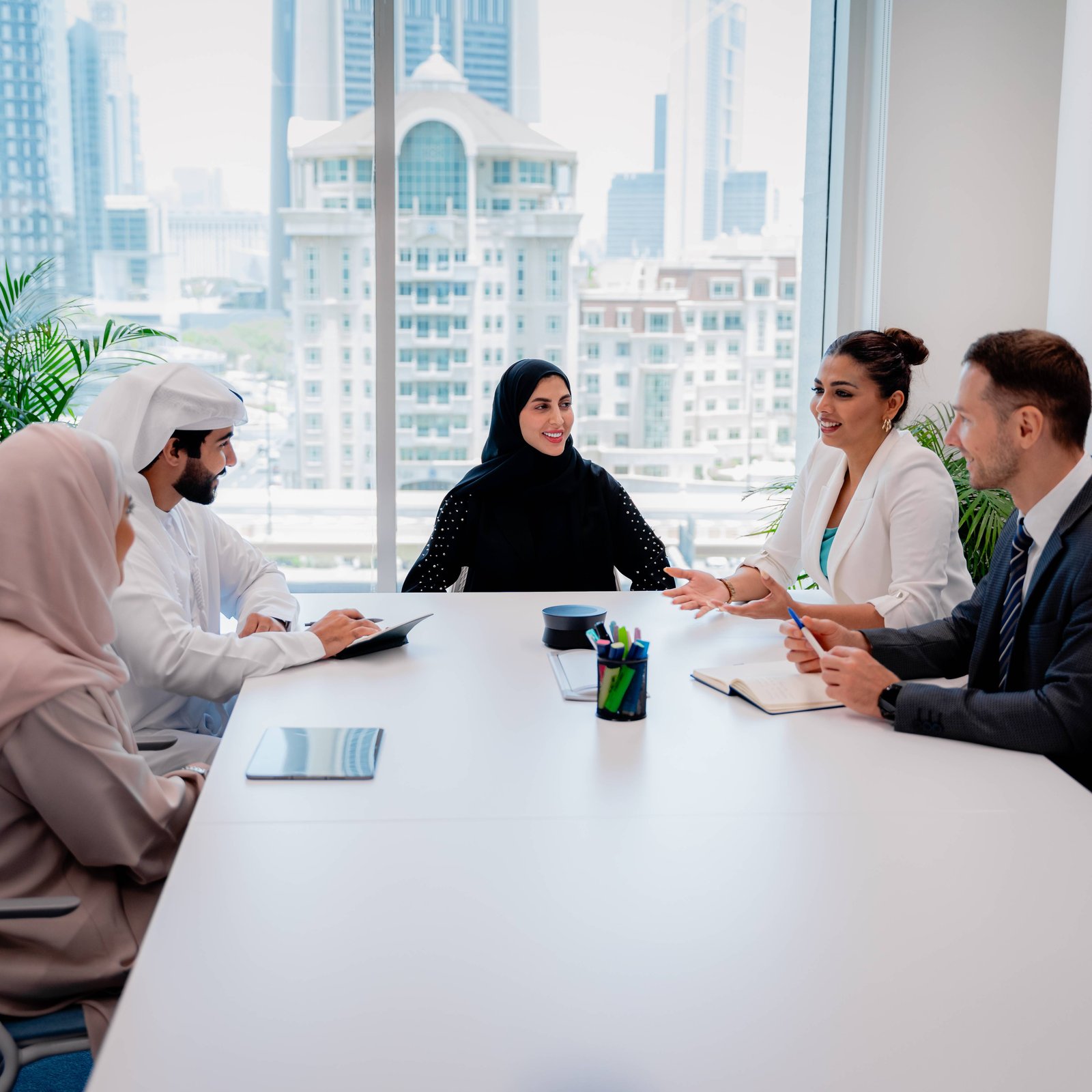 people sitting at a table