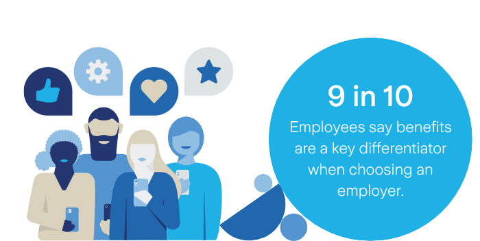 9 in 10 employees