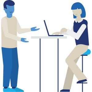 Talking with Customer