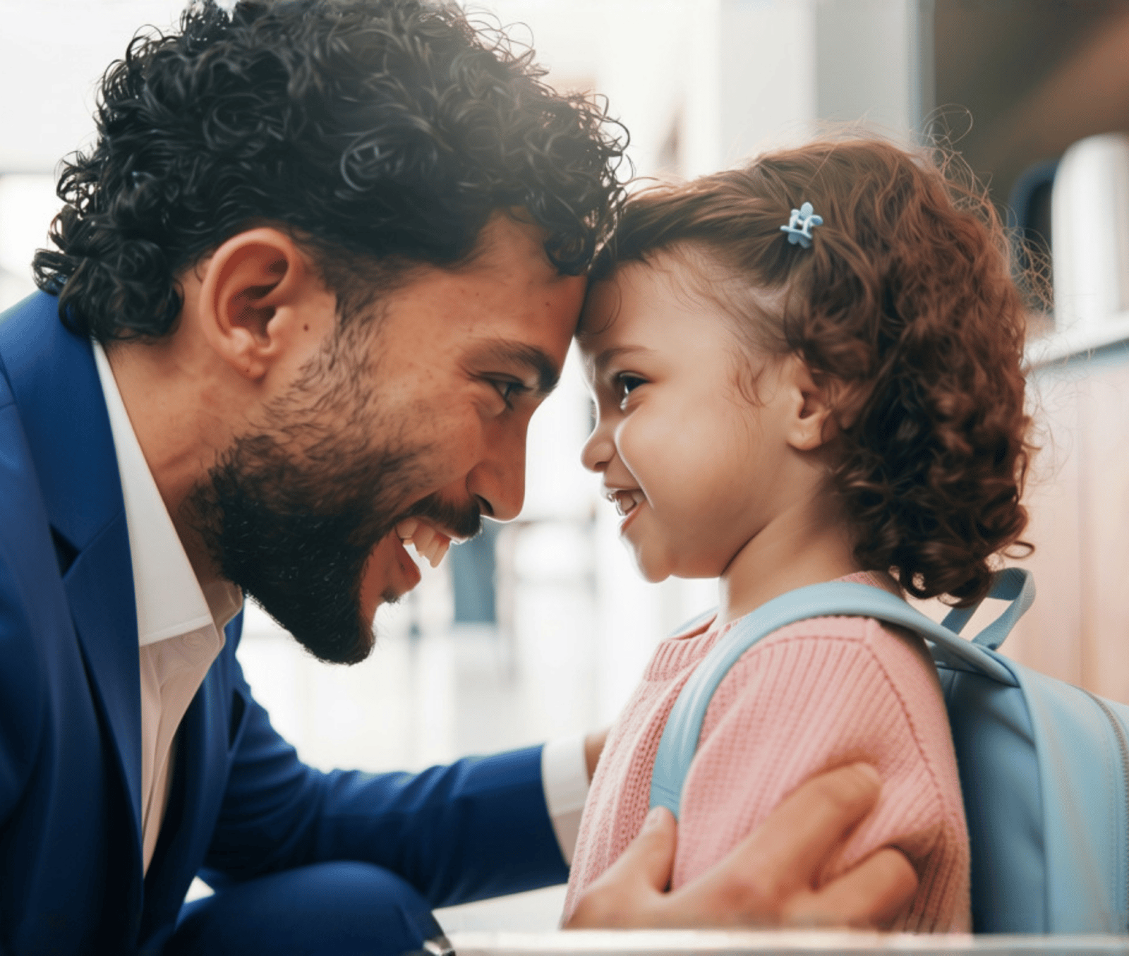 father and daughter