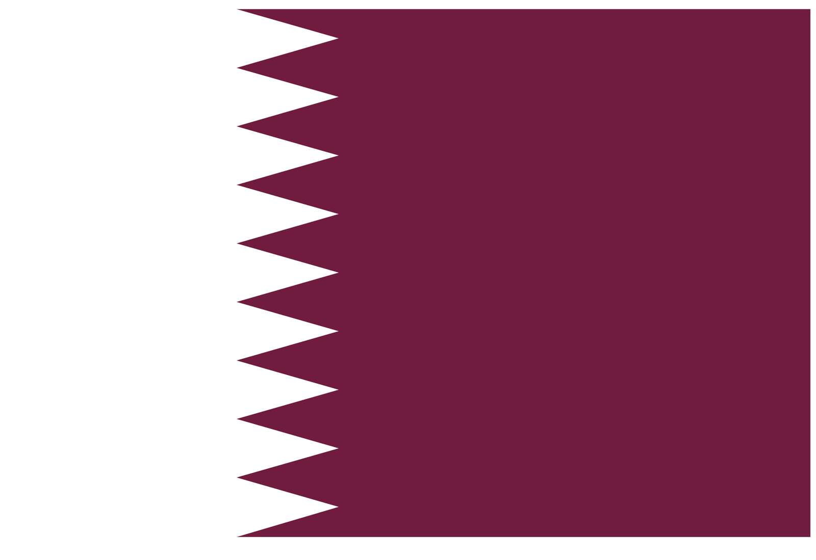 Qatar flag