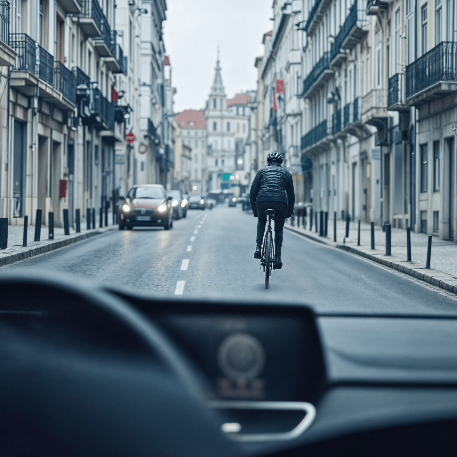 Ciclista na cidade