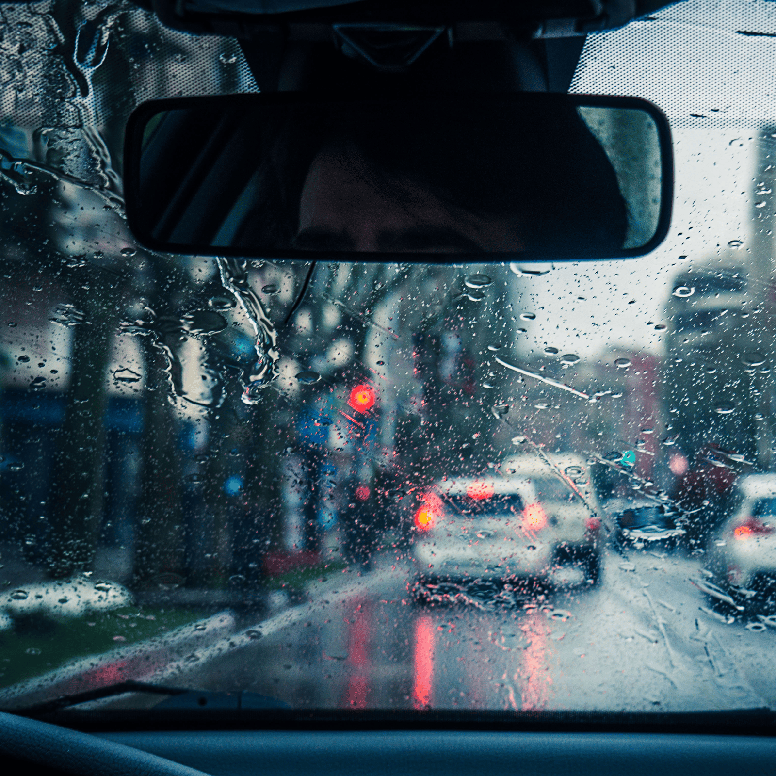 Conduzindo à chuva