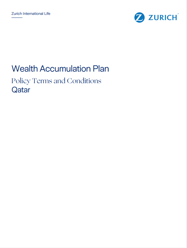 Wealth Accumulation Plan - Terms and Conditions - Qatar (English & Arabic)​