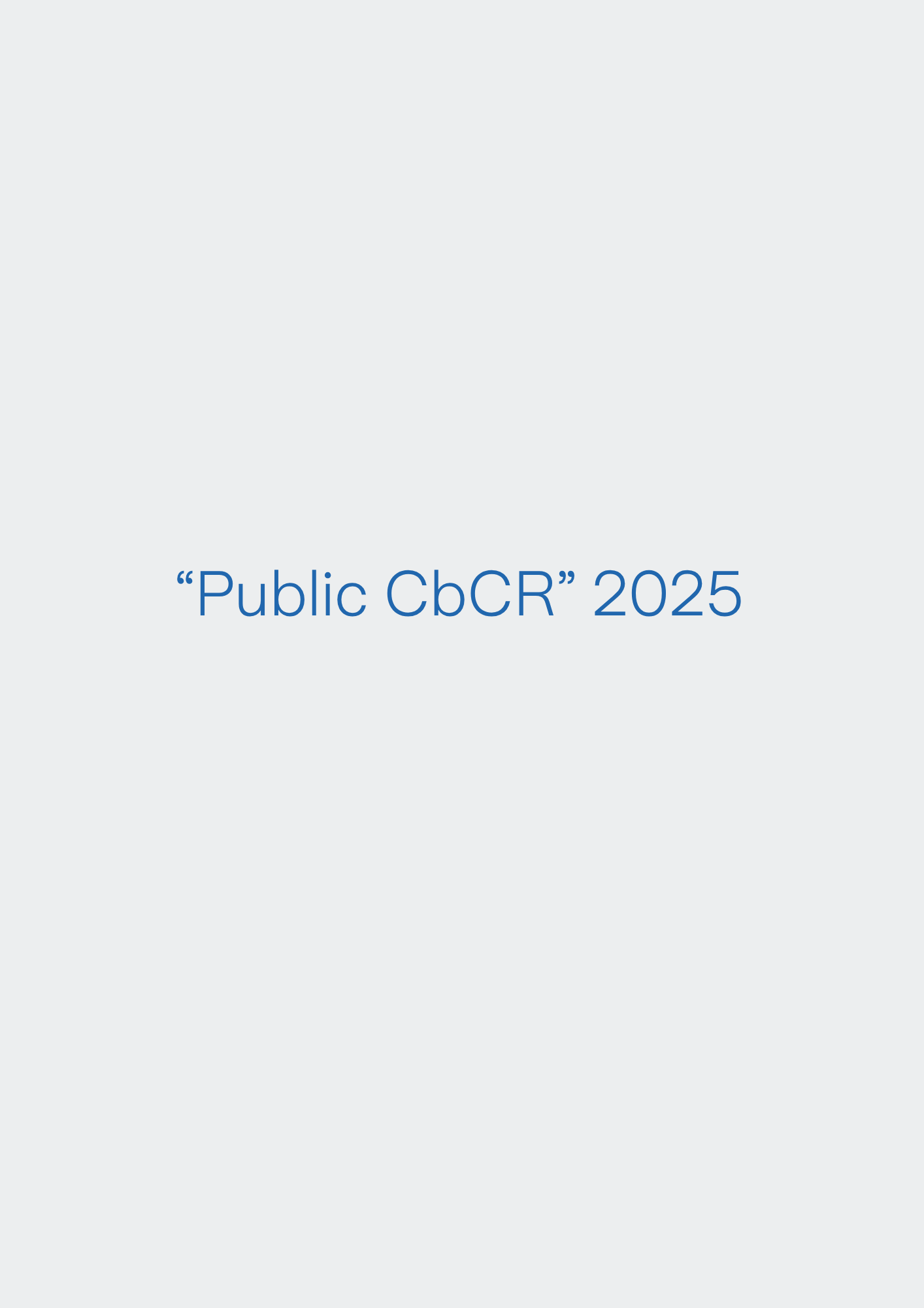Publich CBR 2025