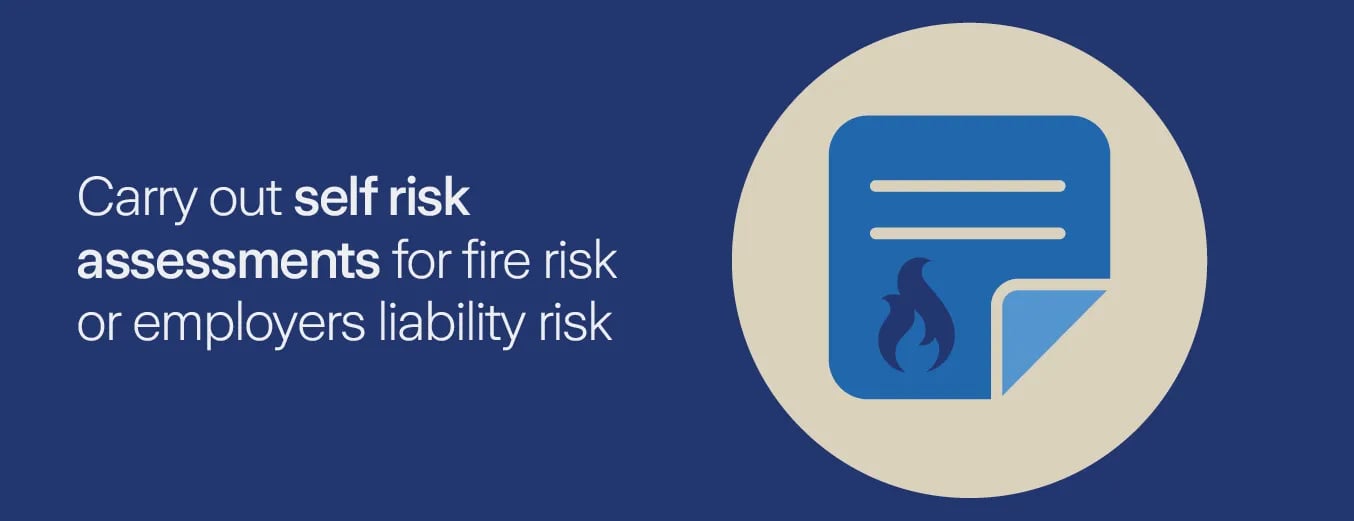 Carry out self risk assessments
