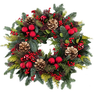 FC Holly wreath