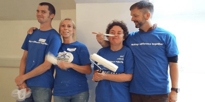 Painting fun in Birmingham