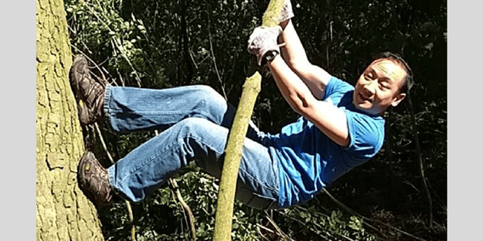 Tree climbing David