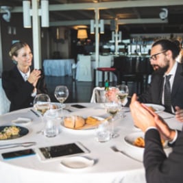 Business dinner: Your choice