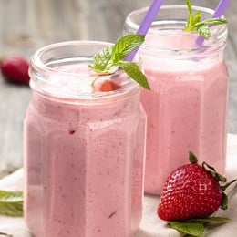 Strawberry smoothie