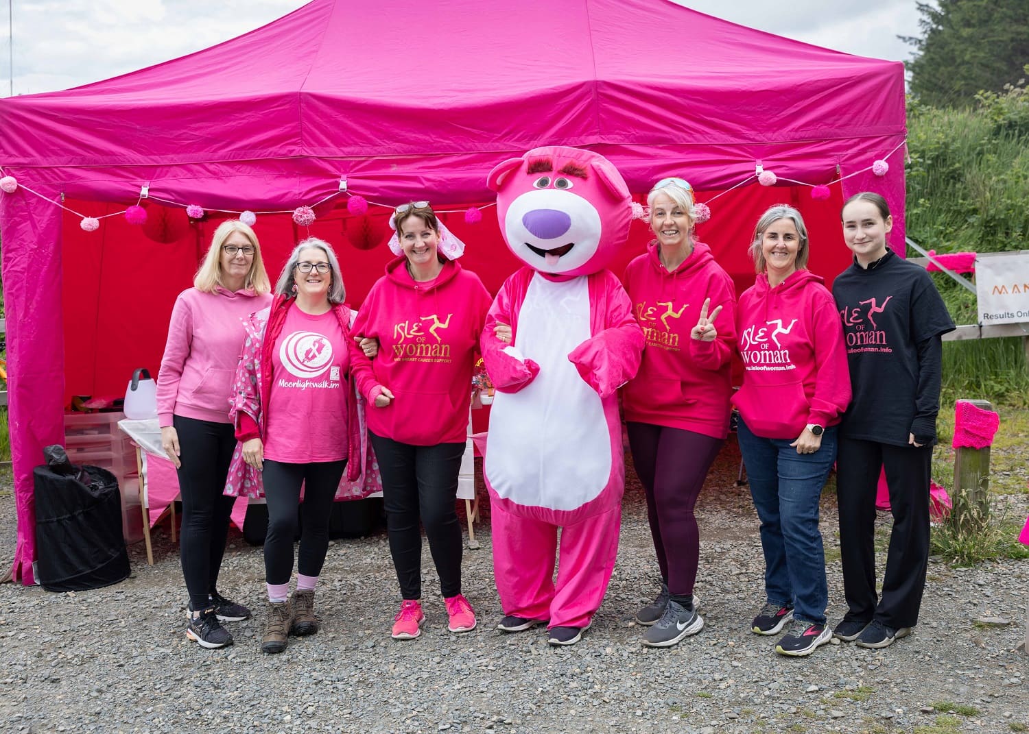 Paint the Plantation Pink bike ride raises funds for Manx Breast Cancer Support Group
