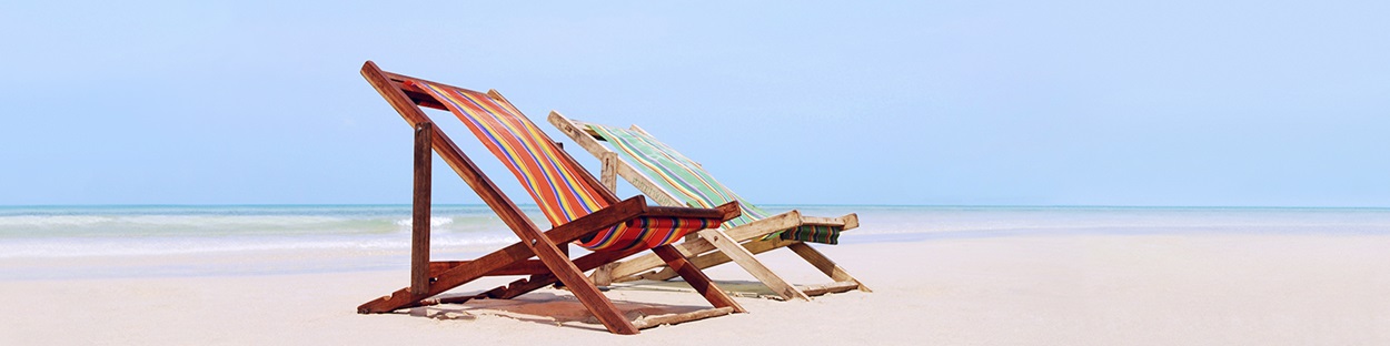 Chairs on the beach