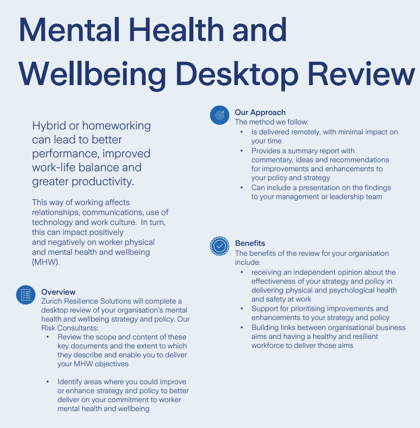 Preview of Mental Health and Wellbeing Desktop Review pdf