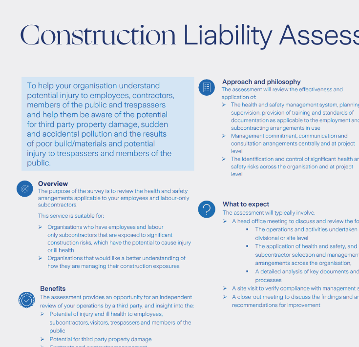 Construction Liability Factsheet preview