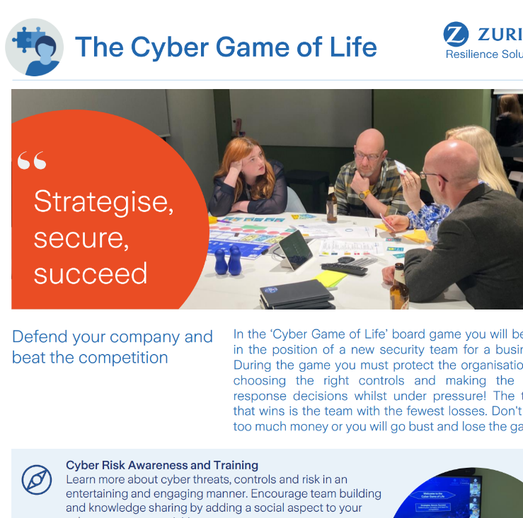 Cyber Game of Life Factsheet preview