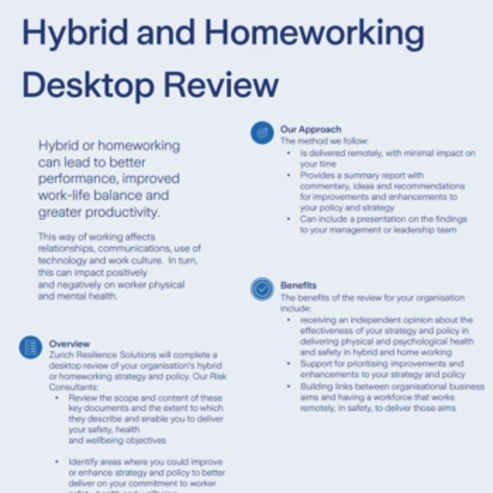 Hybrid and Homeworking Desktop Review cover