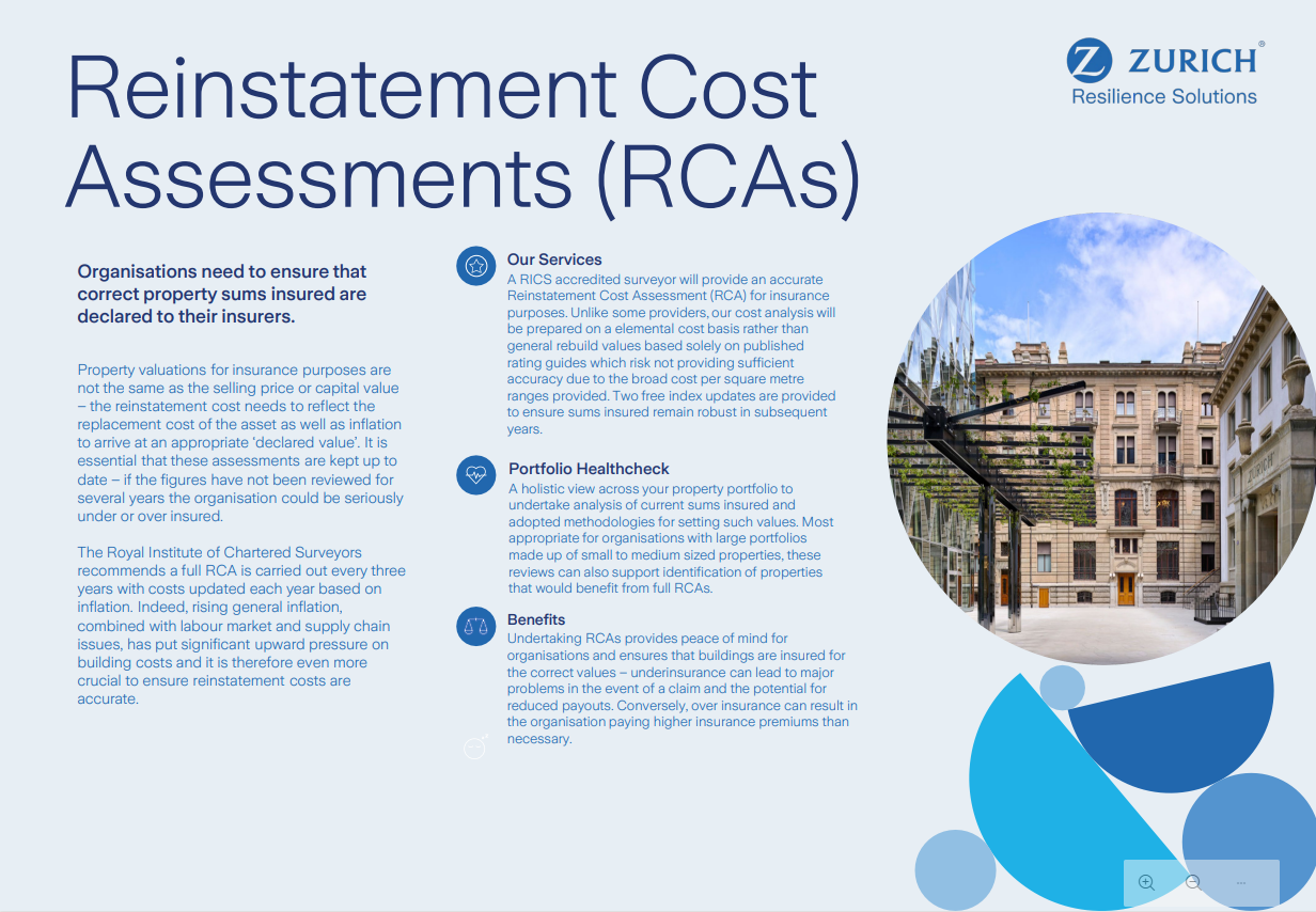Reinstatement Cost Assessment