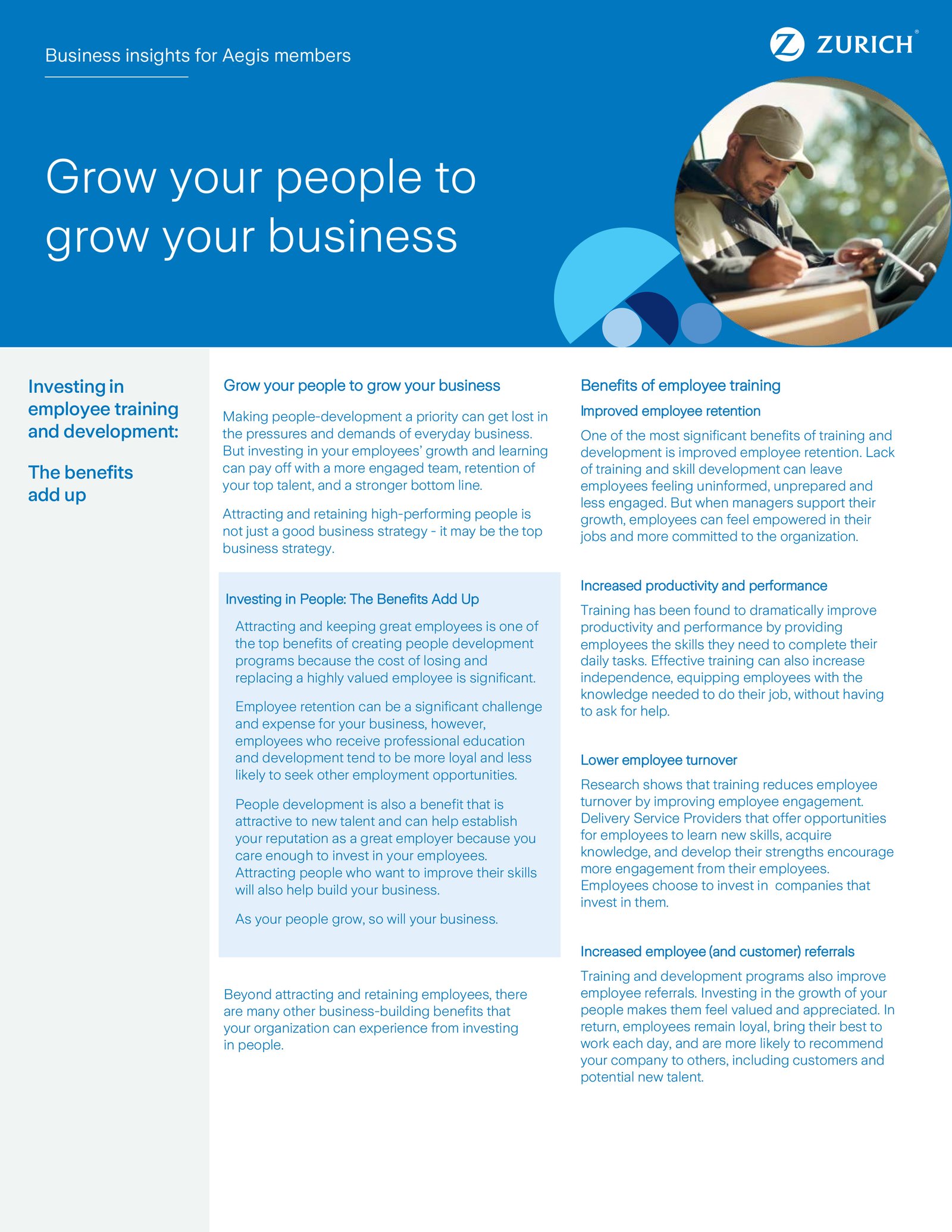 Grow your people to grow your business